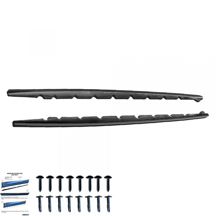 Preview: Upgrade Sport Design Seitenschweller Set passend für BMW 1er F40 19+ Hochglanz schwarz