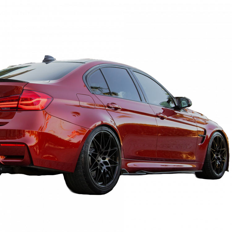 Upgrade Sport Design Seitenschweller Set passend für BMW 3er F80 Limousine 14-18 Hochglanz schwarz