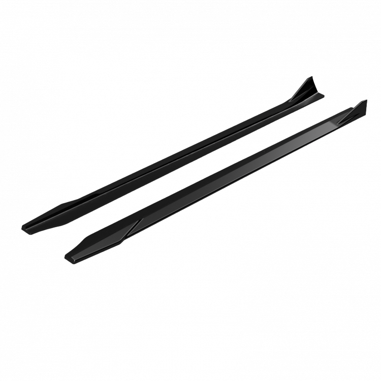 Preview: Upgrade Sport Design Seitenschweller Set passend für BMW 2er G87 23+ Hochglanz schwarz