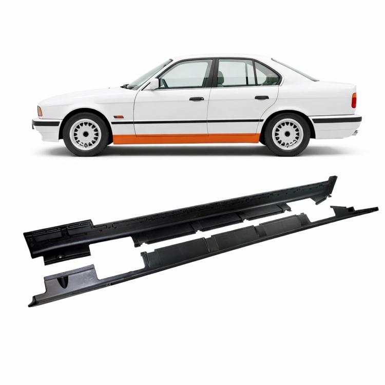 Upgrade Sport Design Seitenschweller Set passend für BMW 5er E34 Limousine / Touring 88-95