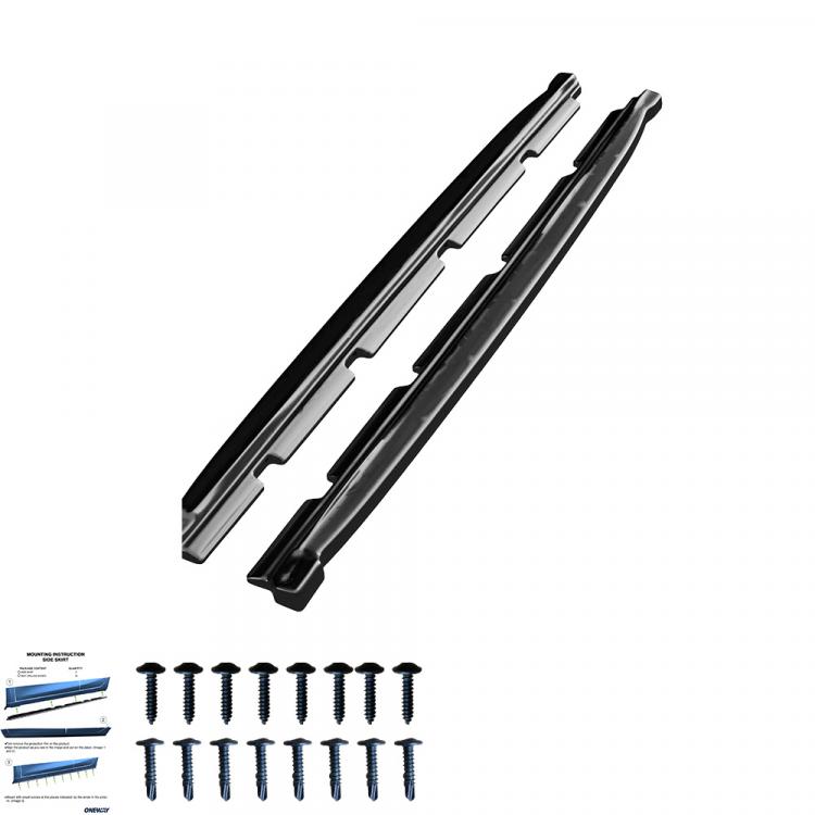 Upgrade Sport Design Seitenschweller Set passend für Seat CUPRA Ateca MK1 18+ Hochglanz schwarz