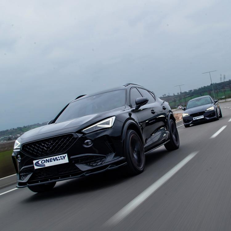 Upgrade Sport Design Seitenschweller Set passend für Seat CUPRA Formentor MK1 / MK1 Facelift 20+ Hochglanz schwarz