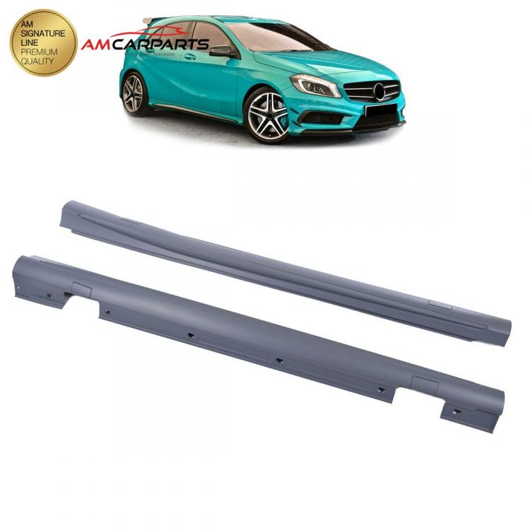 Upgrade Design Seitenschweller Set passend für Mercedes Benz A-Klasse W176, CLA C117 / X117 12-18