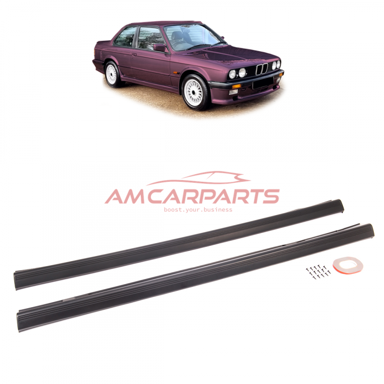 Upgrade Sport Design Seitenschweller Set passend für BMW 3er E30 Limousine/Coupe 83-90