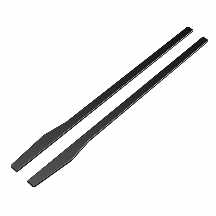 Preview: Upgrade Design Seitenschweller Set passend für Mercedes Benz C-Klasse W205 / S205 / A205 / C205 Facelift 15-21 Hochglanz schwarz