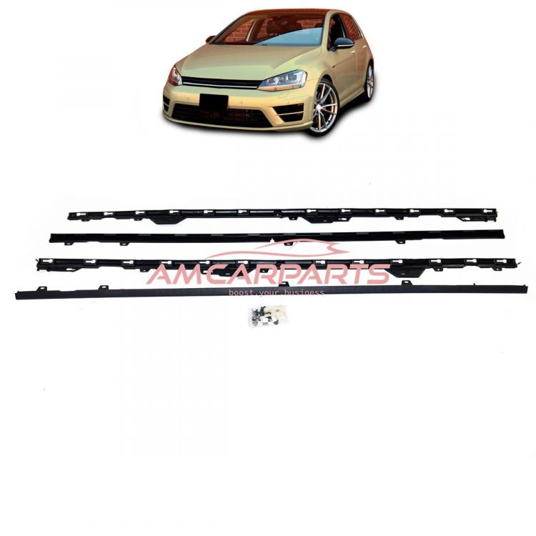 Upgrade Sport Design Seitenschweller Set passend für VW Golf 7 13-20 Matt schwarz