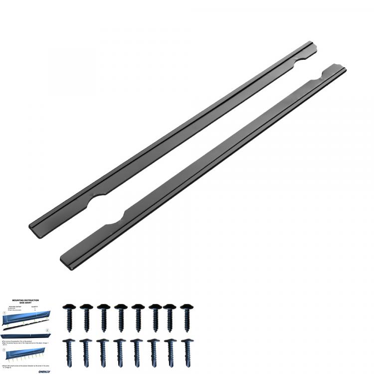 Preview: Upgrade Sport Design Seitenschweller Set passend für VW Golf 7 Vor-Facelift 13-16 Hochglanz schwarz