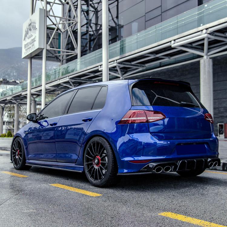 Upgrade Sport Design Seitenschweller Set passend für VW Golf 7 Vor-Facelift 13-16 Hochglanz schwarz