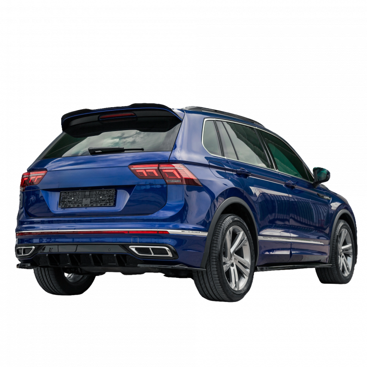 Upgrade Sport Design Seitenschweller Set passend für VW Tiguan MK2 Facelift 20+ Hochglanz schwarz