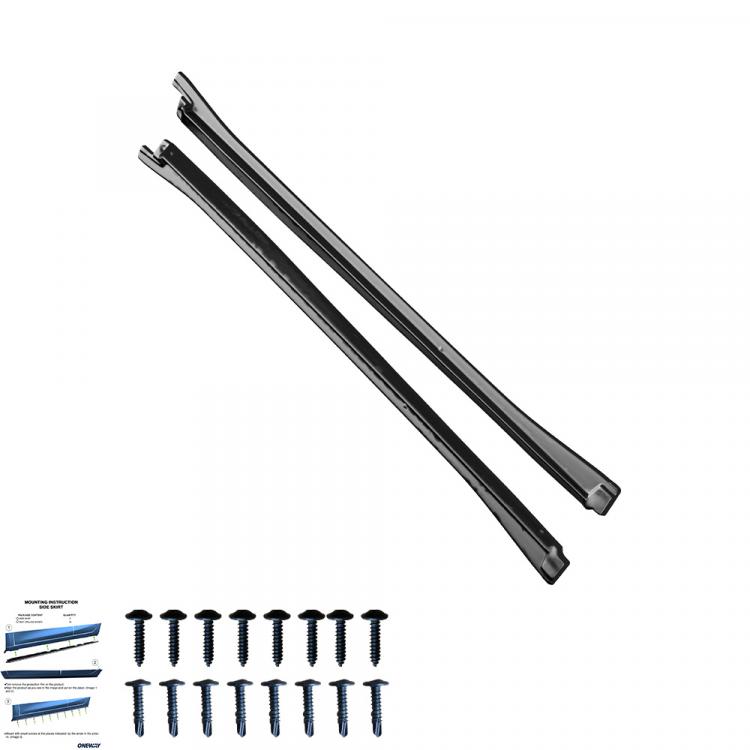 Upgrade Sport Design Seitenschweller Set passend für VW Touareg MK3 18+ Hochglanz schwarz