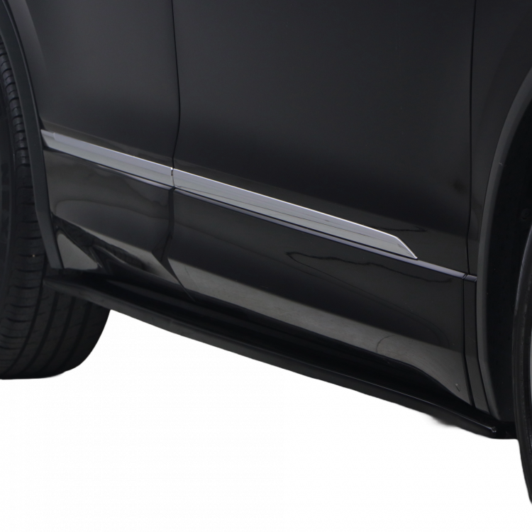 Upgrade Sport Design Seitenschweller Set passend für VW Tiguan MK2 15-20 Hochglanz schwarz