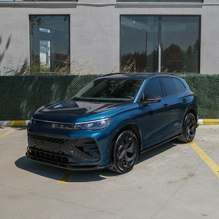 Upgrade Sport Design Seitenschweller Set passend für VW Tiguan MK3 24+ Hochglanz schwarz