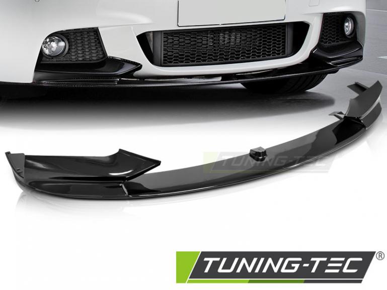 Frontspoiler Lippe für BMW 5er F10 / F11 / F18 11-16 Hochglanz schwarz