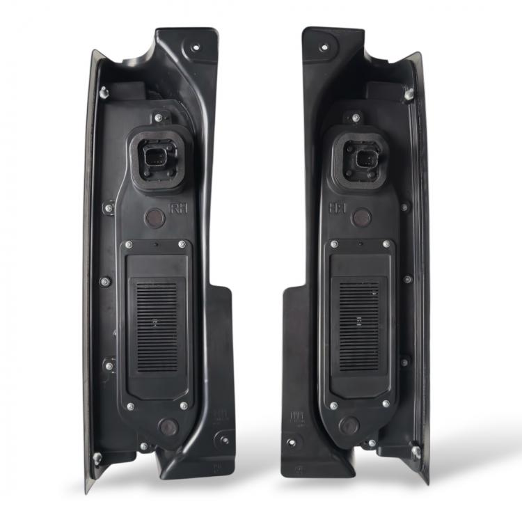 Voll LED Upgrade Design Rückleuchten passend für Ford Transit Custom / Custom (MK3) ab 2023 schwarz/rauch