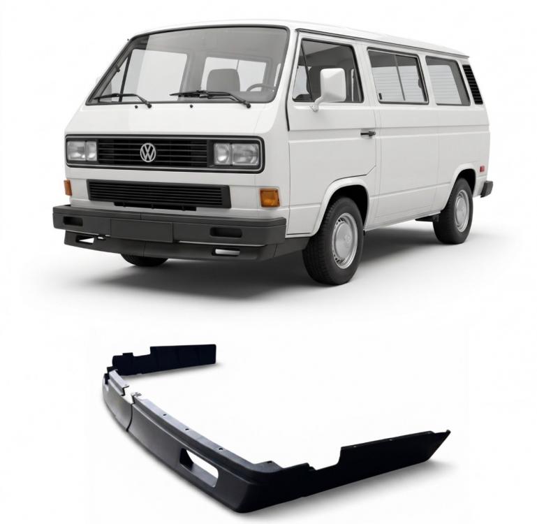 Upgrade Design Frontspoiler / Lippe passend für VW T3 79-92 (5-teilig) matt schwarz