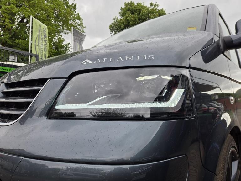 EXCLUSIVE VOLL LED Upgrade Design Scheinwerfer Set VW T5 03-09 dynamisch schwarz mit Willkommensfunktion und dyn. LED Blinker