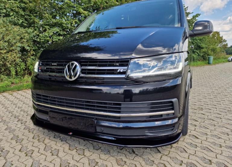 Voll LED Tagfahrlicht Scheinwerfer passend für VW T6 15-19 schwarz mit dynamischen LED Blinker