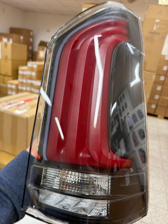 B-Ware  LED Upgrade Design Rückleuchten passend für Mercedes Benz Vito W447 14-23 schwarz/klar dynamisch