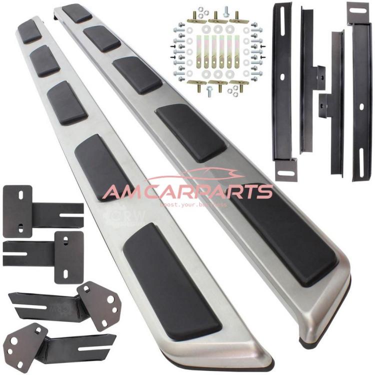 Upgrade Design Trittbretter / Einstiegsleisten passend für Audi Q7 (4L) + Facelift 06-15 inkl. Montagematerial