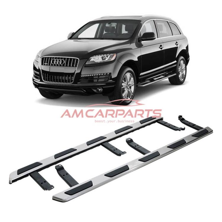 Upgrade Design Trittbretter / Einstiegsleisten passend für Audi Q7 (4L) + Facelift 06-15 inkl. Montagematerial