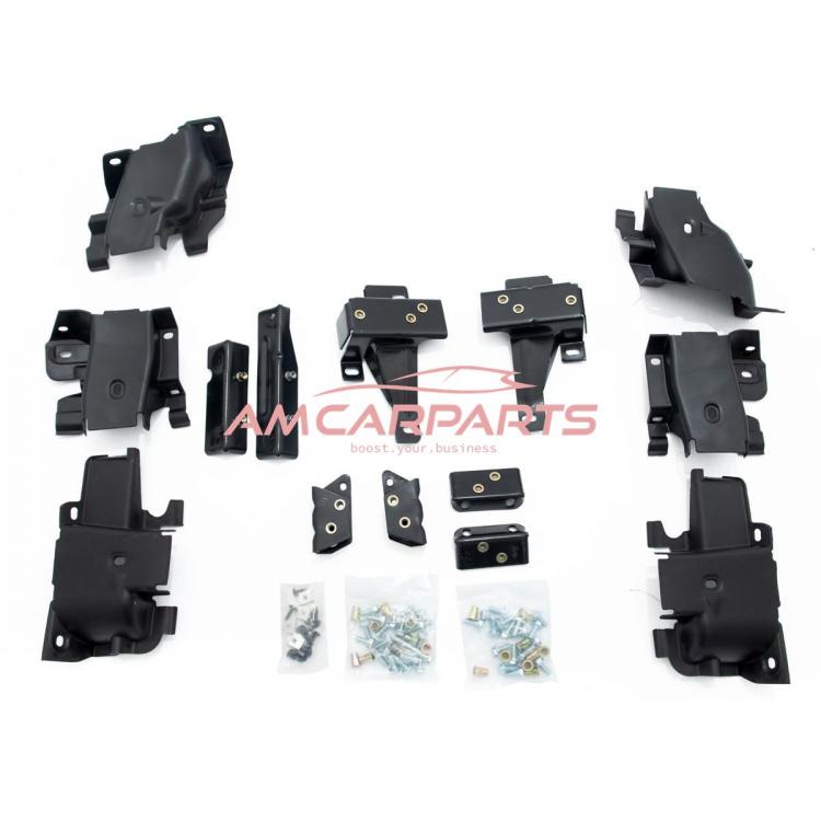 Upgrade Design Trittbretter / Einstiegsleisten passend für Audi Q5 (8R) + Facelift 08-15 inkl. Montagematerial