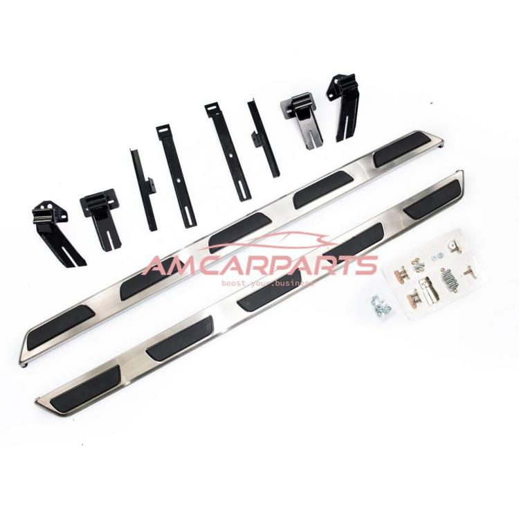 Upgrade Design Trittbretter / Einstiegsleisten passend für Audi Q7 (4M) + Facelift 15-24 inkl. Montagematerial