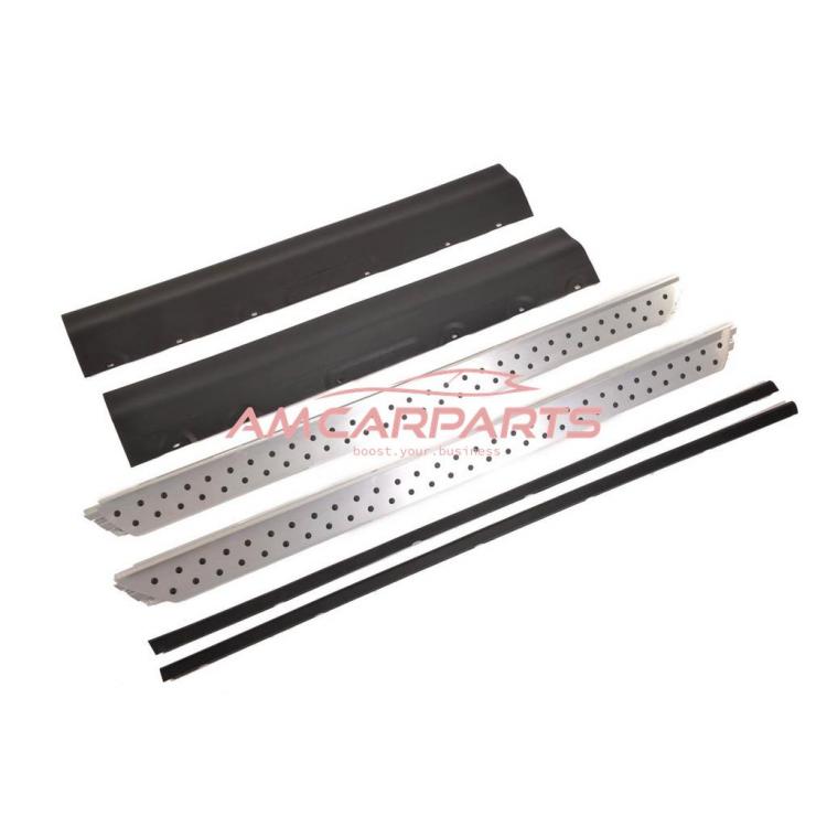 Preview: Upgrade Design Trittbretter / Einstiegsleisten passend für BMW X5 E53 00-06 inkl. Radlaufabdeckungen