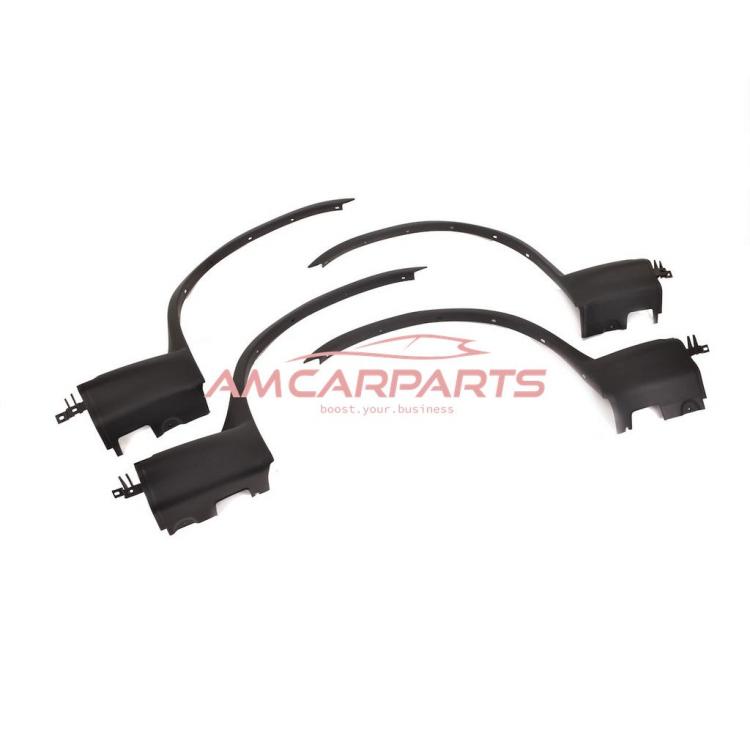 Upgrade Design Trittbretter / Einstiegsleisten passend für BMW X5 E53 00-06 inkl. Radlaufabdeckungen