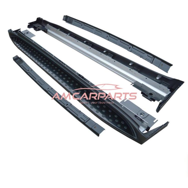 Preview: Upgrade Design Trittbretter / Einstiegsleisten passend für Mercedes Benz ML W164 05-11 inkl. Montagematerial