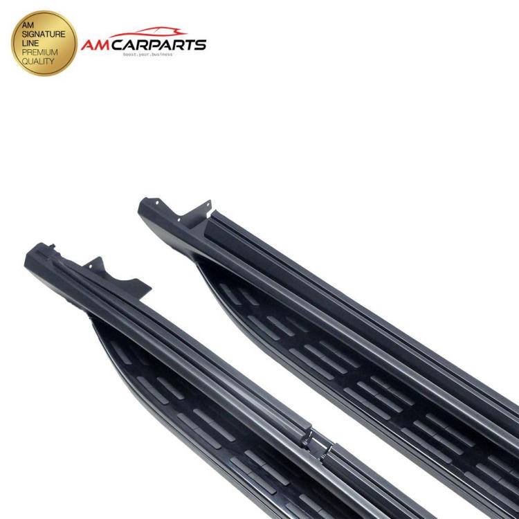 Upgrade Design Trittbretter / Einstiegsleisten passend für Mercedes Benz GLE (V167) 18+ inkl. Montagematerial Hochglanz schwarz