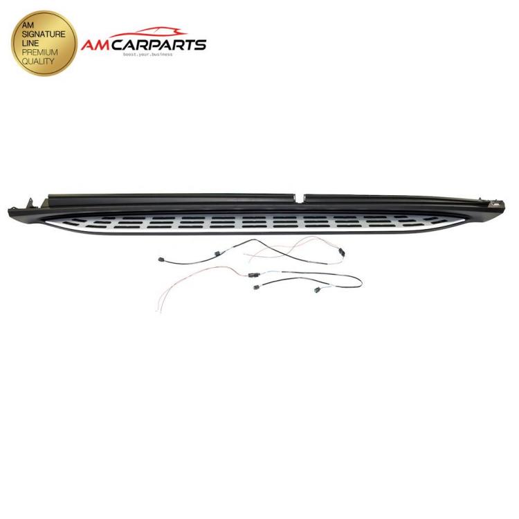 Upgrade Design Trittbretter / Einstiegsleisten passend für Mercedes Benz GLS X167 19+ inkl. Montagematerial -+ Umfeldbeleuchtung