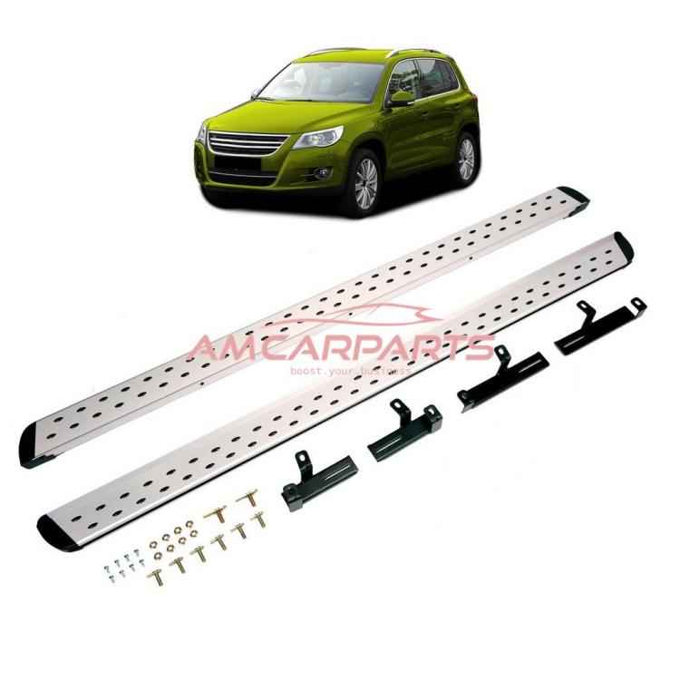 Upgrade Design Trittbretter / Einstiegsleisten passend für VW Tiguan 5N + Facelift 07-17 inkl. Montagematerial