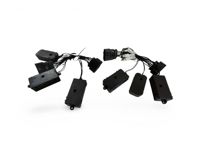 EXCLUSIVE VOLL LED "Specialized" Upgrade Design Scheinwerfer Set VW T5 03-09 schwarz