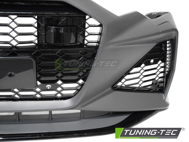 Upgrade Frontstoßstange Sport PDC für Audi A6 C8 18-22 inkl. Zubehör in Hochglanz schwarz