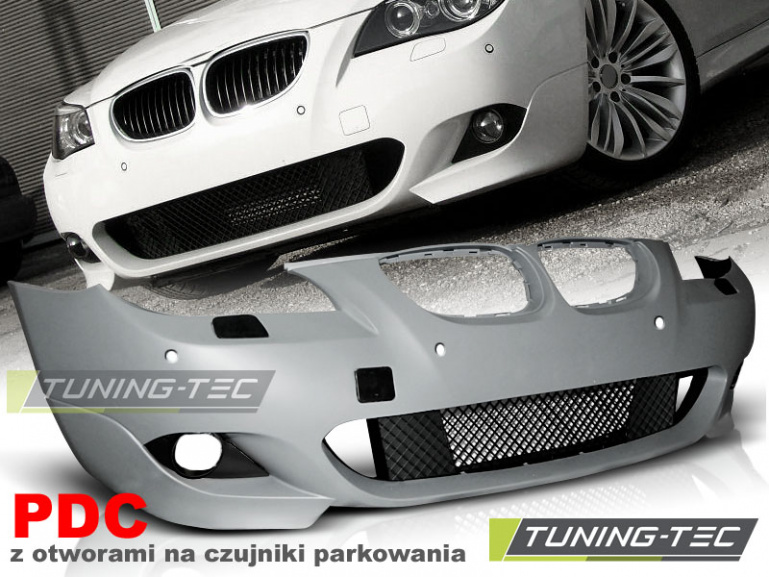 Upgrade Design Frontstoßstange für BMW 5er E60/E61 Lim./Touring 07.03-07 mit PDC