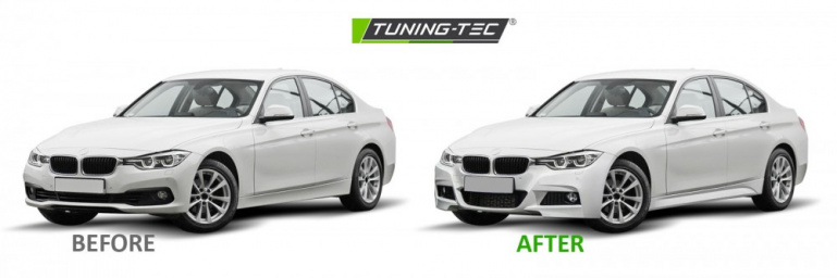 Upgrade Design Frontstoßstange für BMW 3er F30/F31 Lim./Touring 11-18 mit PDC