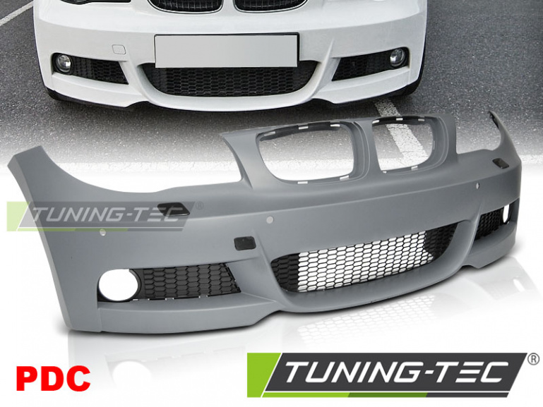 Upgrade Design Frontstoßstange für BMW 1er E81/E82/87/E88 LCI 07-13 mit PDC