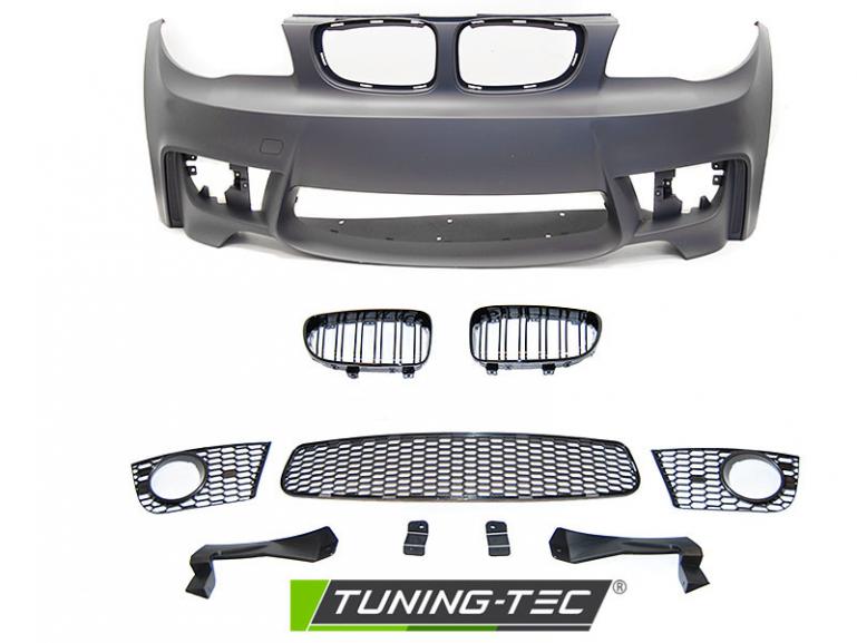 Upgrade Design Frontstoßstange für BMW 1er E81/E82/E87/E88 04-14 Sport Design Komplettset