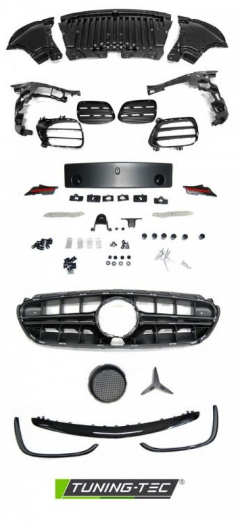 Upgrade Design Frontstoßstange für Mercedes-Benz E-Klasse W213/S213 Lim./T-Modell 15-19 mit PDC