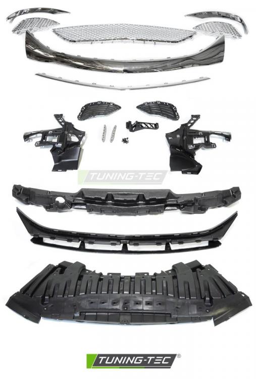 Upgrade Sport Design Frontstoßstange für Mercedes-Benz S-Klasse W222 13-17 mit PDC