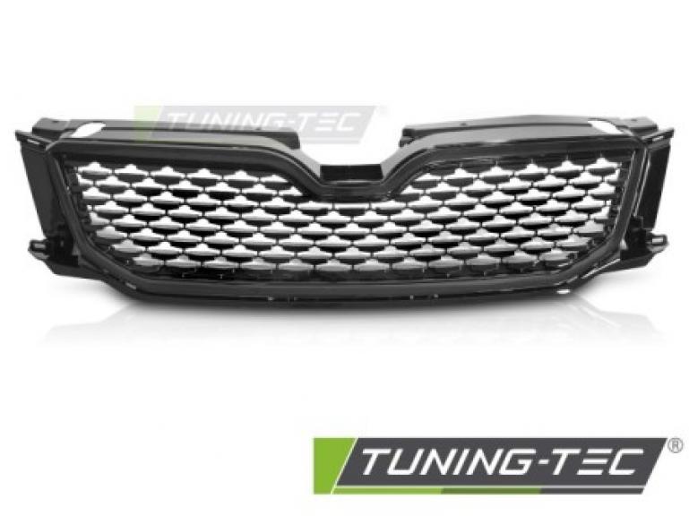 Preview: Upgrade Design Sportgrill / Frontgrill für Skoda Octavia 5E 12-16 Hochglanz-schwarz
