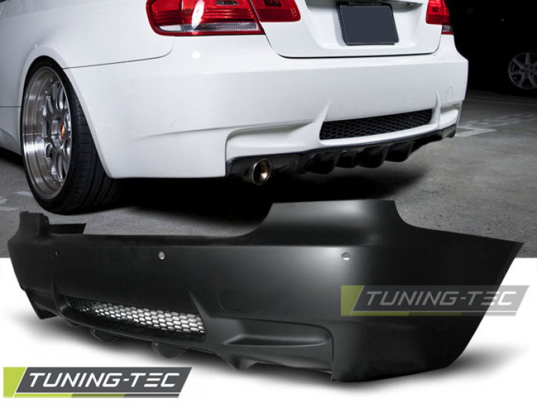 Upgrade Design Heckstoßstange für BMW 3er E92/E93 Coupe/Cabrio 06-13 mit PDC