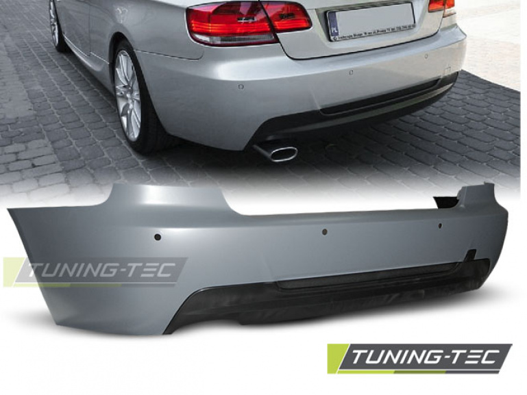 Upgrade Design Heckstoßstange für BMW 3er E92/E93 Coupe/Cabrio 06-13 mit PDC
