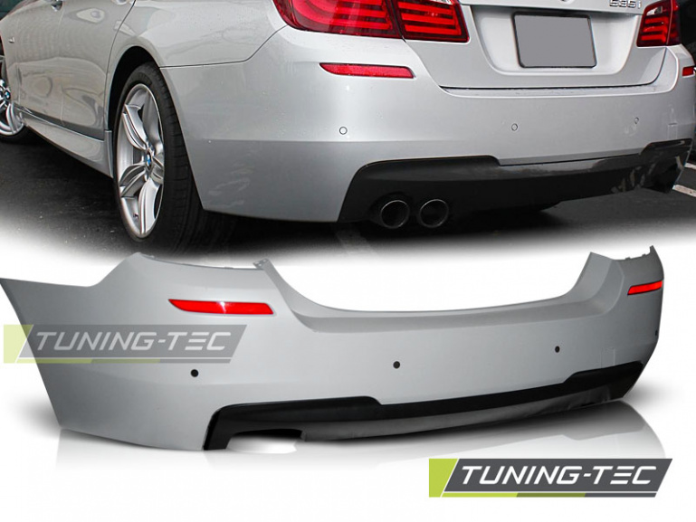 Upgrade Design Heckstoßstange für BMW 5er F10 Lim. 10-16 mit PDC