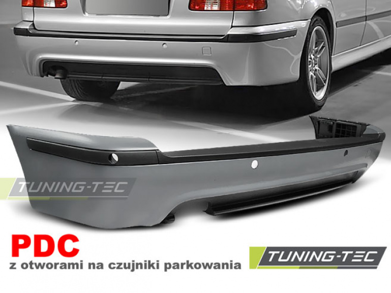Upgrade Design Heckstoßstange für BMW 5er E39 Touring 95-03 mit PDC