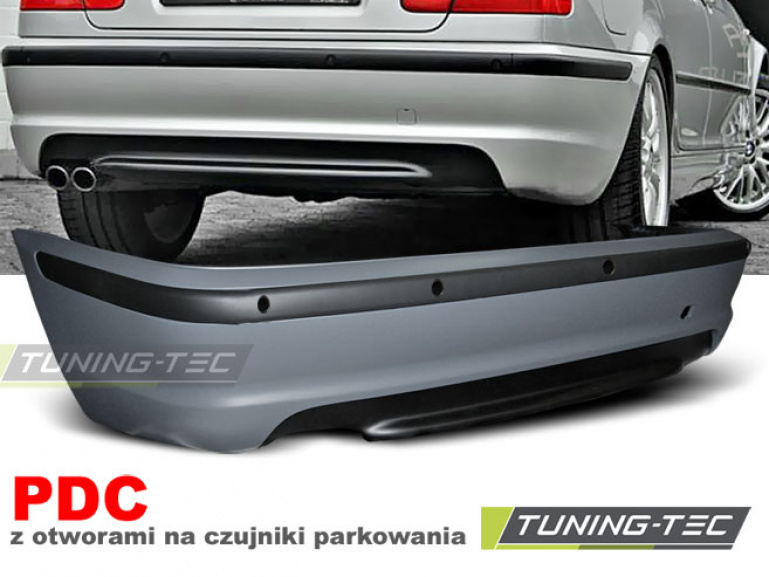 Upgrade Design Heckstoßstange für BMW 3er E46 Lim. 05.98-03.05 mit PDC