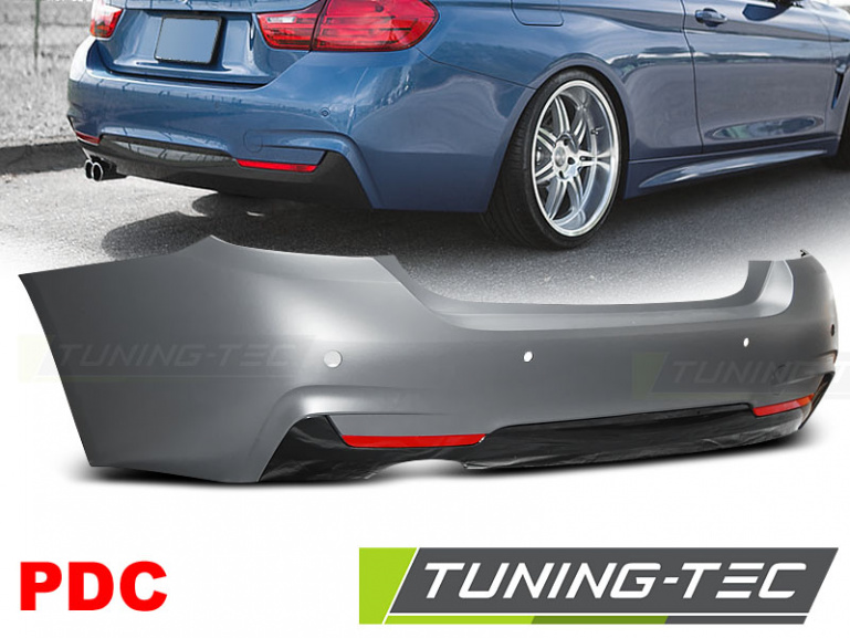 Upgrade Design Heckstoßstange für BMW 4er F32/F33 Coupe/Cabrio 10.13-21 mit PDC