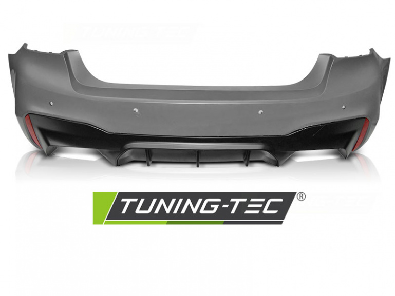 Upgrade Design Heckstoßstange für BMW 5er G30 Lim. 17+ mit PDC