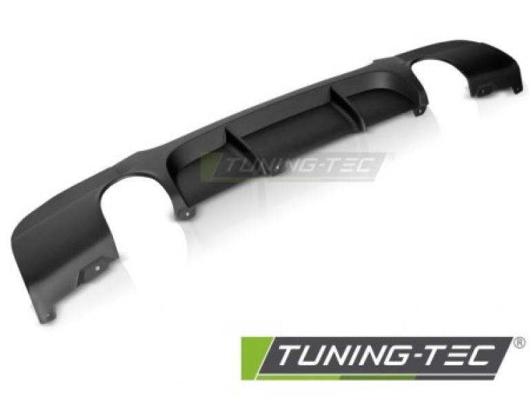 Upgrade Sport Design Heck Diffusor für BMW 3er E90/91 Lim./Touring 05-10 Einzelrohr links/rechts