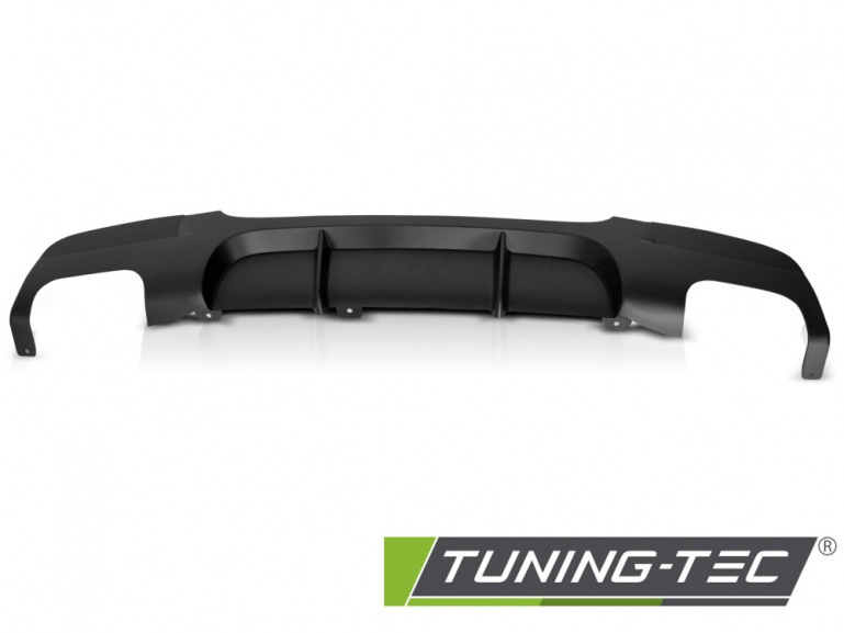 Upgrade Sport Design Heck Diffusor für BMW 3er E90/91 Lim./Touring 05-10 Doppelrohr links/rechts